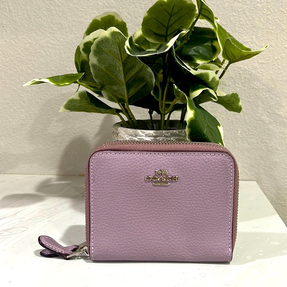 Lavender Coach Wallet